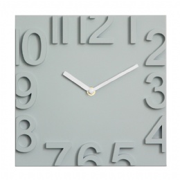 digital clock Promotional Plastic Quartz 3d clock Square Wall Clock