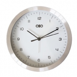 digital clock 6 inch online alarm clock silver frame kids wake up table wall clock