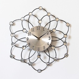 digital clock Metal Clock Art Acrylic Decoration Stainless Steel Iron Design Wall Clock