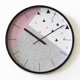 digital clock Cheap Plastic Custom Wall Clock Home Decoration Fashion Plastic Round Wall Clock