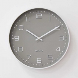 digital clock 12 Inch Cheap Plastic Round Wall Clocks With CE RoHS Certification
