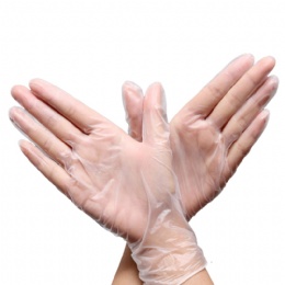 vinyl gloves powder free Wholesale Anti Virus Clear Transparent Examination Medical Disposable PVC Vinyl exam gloves