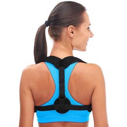 Wholesale Women Men shoulder correction brace belt strap chest adjustable intelligent posture corrector