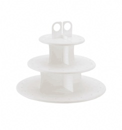 Cupcake and Cake Pop 3-Tier Display Stand Cupcake Stand Lollipop Holder
