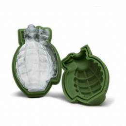Silicone Grenade Shape Ice Cube Tray for DIY Whiskey Cocktails Mould