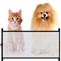 As seen on TV Pet Folding Gate Indoor Use Safe Guard Easy To Install Pet Gate For Dog Cat Isolation Net