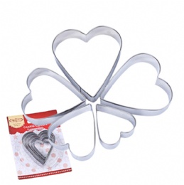 Baking Supplies Heart Shape Christmas Biscuit Made Mold