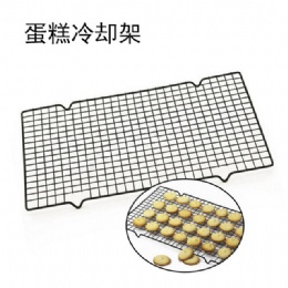 kitchen gadget Large and Small Size Durable Stainless Steel  Rectangle Non-stick Oven Baking Steel Wire Bread Cake Cooling Rack
