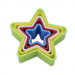 kitchen gadgets Hot sell Colorful Star Shaped DIY Cake Mold cake tools decorations