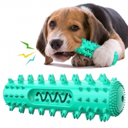 Pet Chew Toys Teeth Cleaning Brush Stick Cactus Shaped Dog Toothbrush