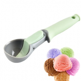kitchen gadgets Best Selling Kitchen Accessories Plastic Material Ice Cream Scoop with Clip