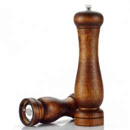 wholesale wooden salt and pepper shakers Adjustable Wooden Pepper Grinder and Salt Shaker