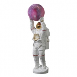 Resin crafts Astronaut Statue Resin Spaceman Figurine Night Light Astronaut Sculptures Home Decor