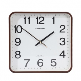 Square Good Quality New Arrivals Arch Glass Wall Mounted Clocks Frameless Clock