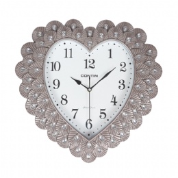 Light Luxury Creative Love Heart Shape Wall Clock Design Modern Fashion Wall Clock For Living Room