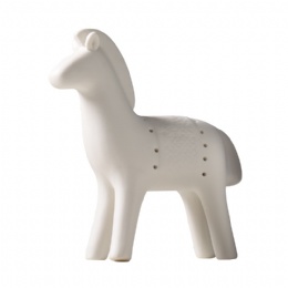 Home Decor Creative Resin Unicorn Horse Ornament for Indoor