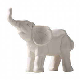 Decorative Sculpture Rhinoceros Figurines Animal Sculpture Decoration Resin Decor