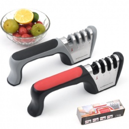 kitchen gadgets 4 in 1 Kitchen Blade and Scissors Sharpening Tool Professional Chef's Kitchen Knife Accessories Manual Knife Sharpeners