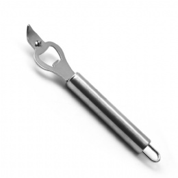 Stainless Steel Bottle Opener With Piercing Tip