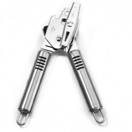 Stainless Steel Can Opener Manual Handheld Heavy Duty Hand Can Opener Smooth Edge Comfortable Grip Safety Can Openers