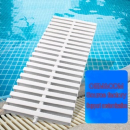 Source Factory Swimming Pool Channel Drainage Grille Pool Gutter Cover Plate Anti Slip Grille Overflow Grille