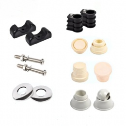 Source Factory Pool Ladder Accessories 304 Stainless Steel Decorative Cover Pedal Screw Horn Rubber Plug Plastic Embedded Part
